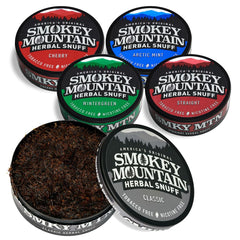 SMOKEY MOUNTAIN – vista frontal del pack, presentación clara y conservação