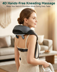 Snailax detalle de nodos de amasamiento mostrando acción shiatsu
