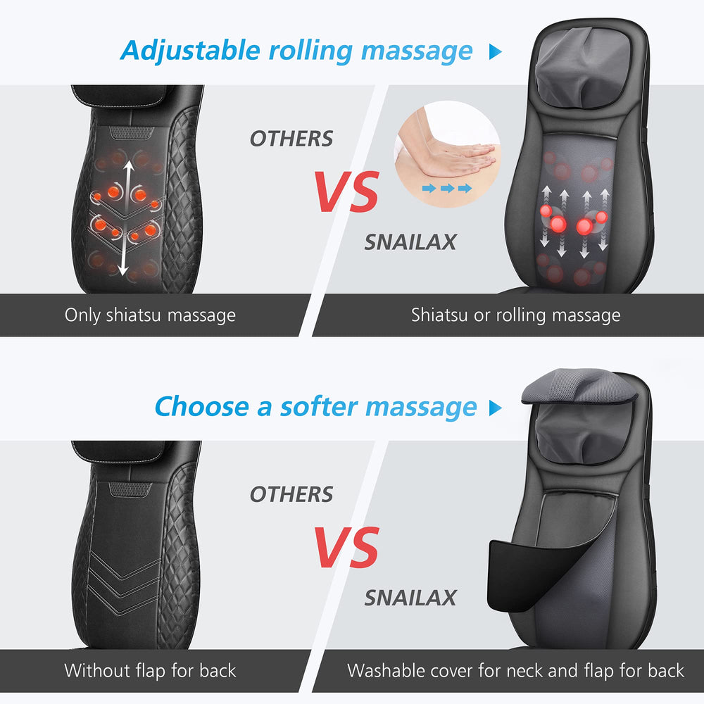 Snailax textura de la tela y flap desmontable para intensidad personalizada