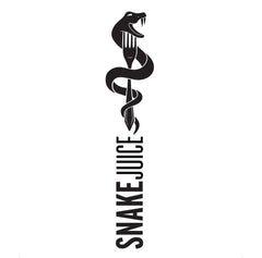 SNAKE Juice caja abierta con sticks presentando formato por porción