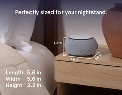 SNOOZ cable de 6 pies y puerto de alimentación para colocación flexible en habitación