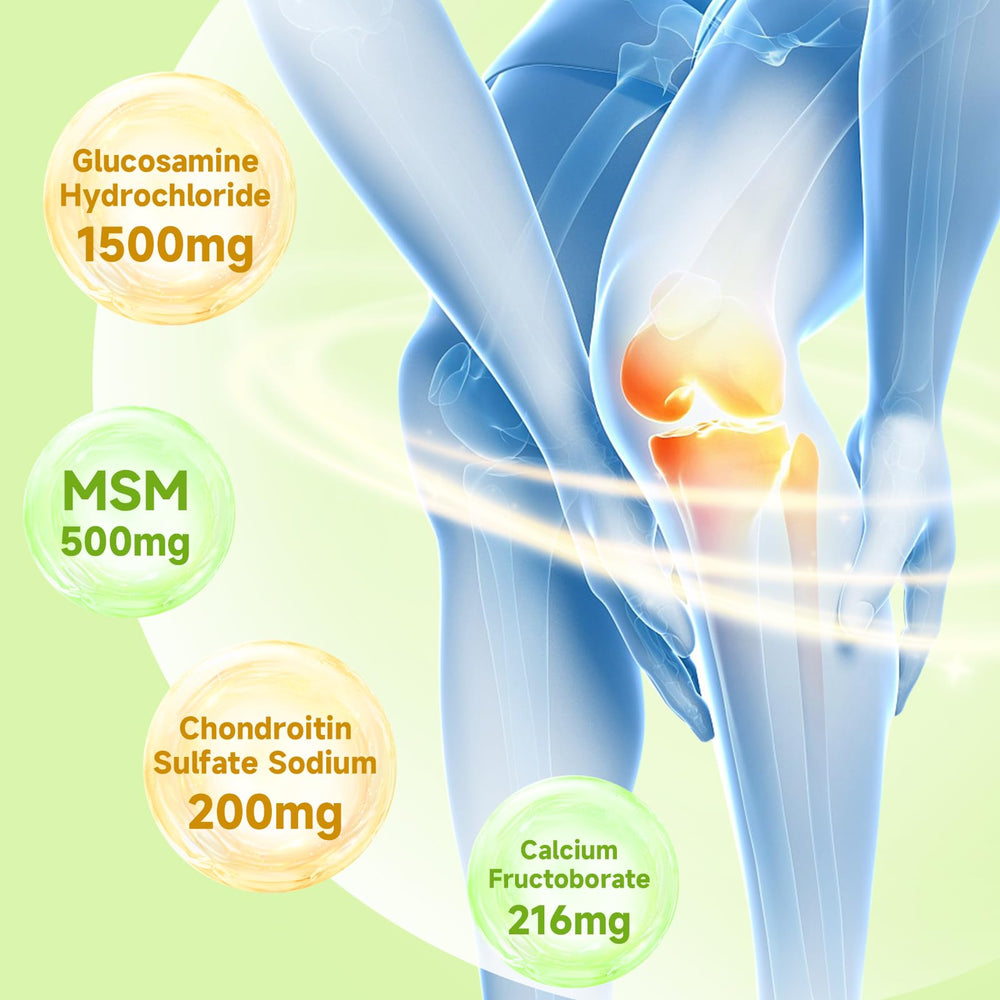 Softbear envase de gomitas para articulaciones en uso diario.