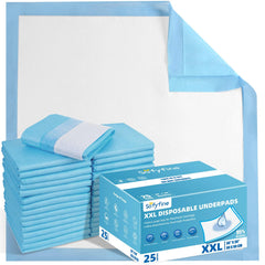 SOFYFINE empaque frontal 25 unidades mostrando tamaño XXL y protección