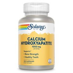 SOLARAY calcio hidroxiapatita 1000mg - bote: apoya dientes y huesos sanos