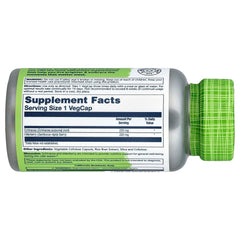 SOLARAY cápsulas echinacea y saúco, detalle de la textura de las cápsulas