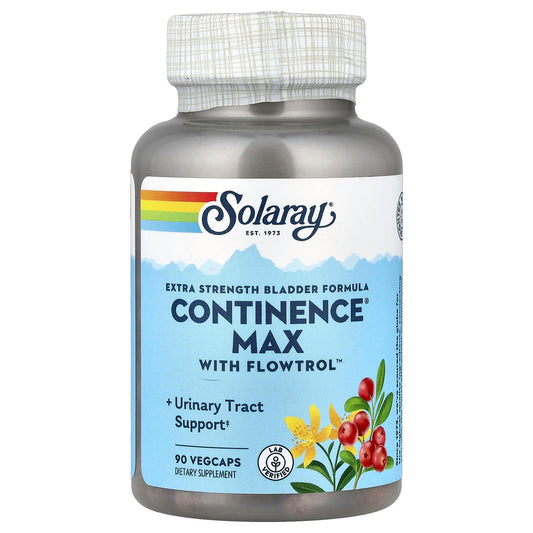 SOLARAY Continence Max botella PCR reciclable para uso diario sostenible