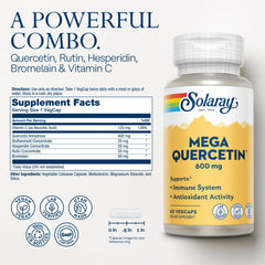 SOLARAY etiqueta con ingredientes y concentraciones, transparencia informativa