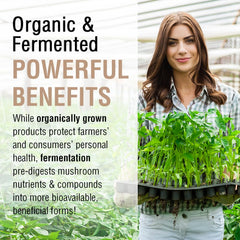 SOLARAY Cultivo orgánico certificado y vegano en cápsulas.