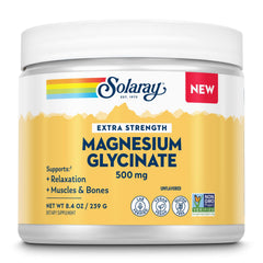 SOLARAY envase frontal del producto mostrando la presentación y tamaño, práctico y claro
