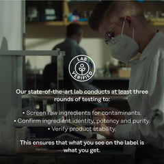 SOLARAY etiqueta con lista de vitaminas B y vitamina C destacadas