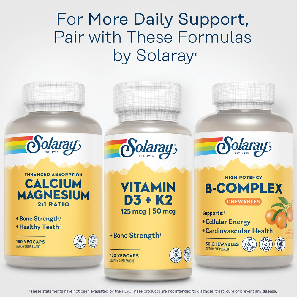 SOLARAY tabletas acompañando una rutina matutina y sabor agradable