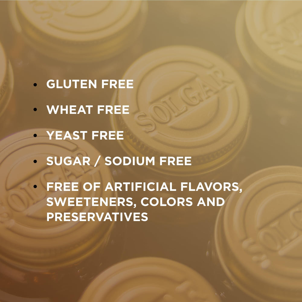 Solgar gluconato de potasio, presentación de 100 tabletas