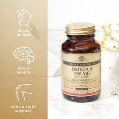 Solgar Omega-3 950 mg - cápsulas en pila para la semana