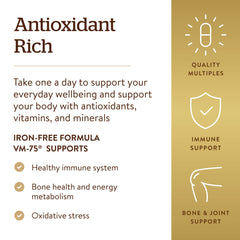 Solgar VM-75: 90 tabletas para uso diario durante 90 días