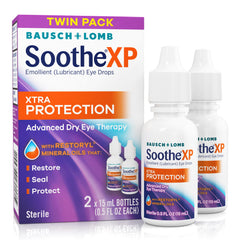 Soothe XP frente del envase mostrando el nombre y beneficio de protección prolongada