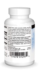 Source Naturals tableta en mano para comparar tamaño y comodidad de ingestión