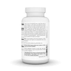 Source Naturals tableta en mano para comparar tamaño y dosis