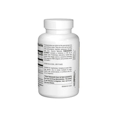 Source Naturals tableta en primer plano destacando tamaño y acabado fácil de tragar