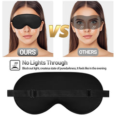 Spacepower antifaz seda diseño-ligero que se adapta a la cara.