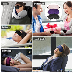 Spacepower máscara dormir seda ajuste elástico para un ajuste seguro