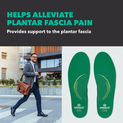 Spenco plantilla en zapatillas cotidianas para confort diario