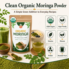 SPICY ORGANIC en smoothie verde para batidos energéticos