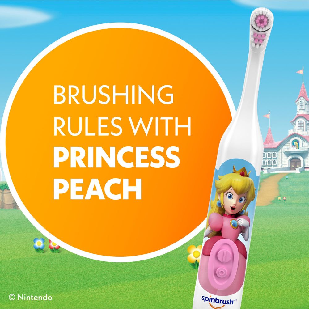 Spinbrush detalle del cabezal giratorio y cerdas suaves muestra limpieza precisa