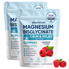 SPNUTRITION envase frontal mostrando 60 gomitas y beneficios