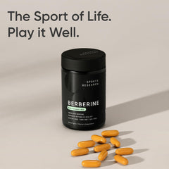 Sports Research softgels en mesa de desayuno integradas en rutina saludable
