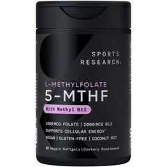 Sports Research frente del envase mostrando la marca y formato 90 plantgels para confianza