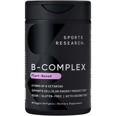 Sports Research frasco Plantgels frente mostrando envase claro y beneficios