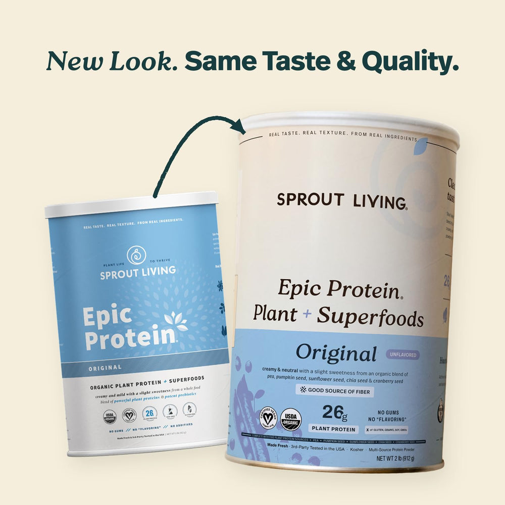 Sprout Living textura cremosa en cuchara para mezcla suave