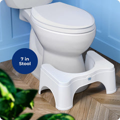 Squatty Potty detalle de curvas y acabado, apariencia moderna