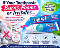 Squigle tapa abierta con crema saliendo, beneficio: aplicación controlada y sin derrames