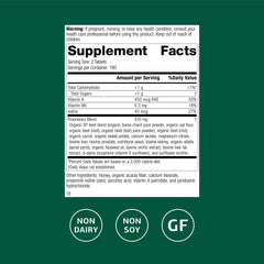 Betafood: tabletas en mano para apoyar el metabolismo de lípidos.