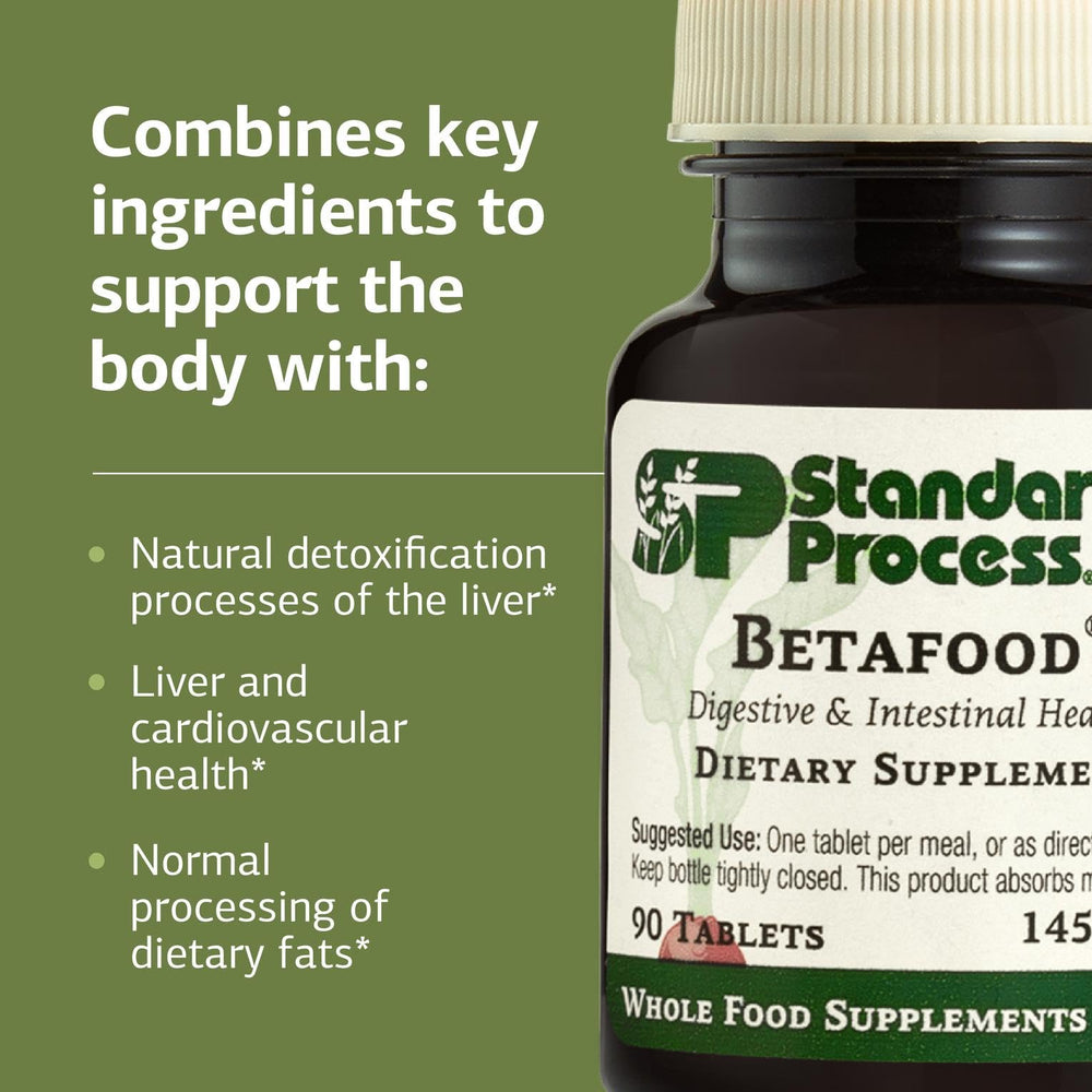 Standard Process Betafood remolacha ingrediente natural que apoya digestión