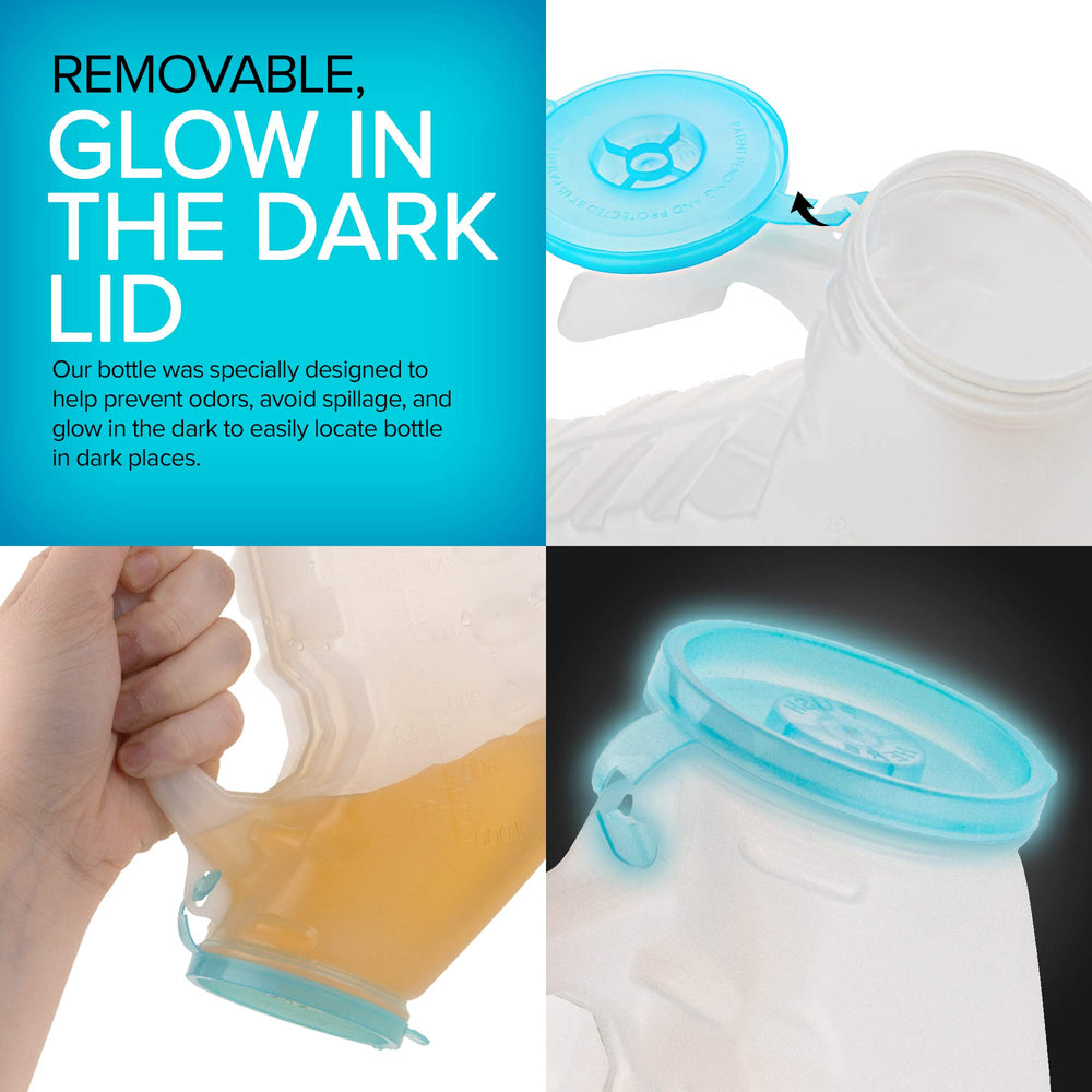 Stock Your Home botella abierta siendo vaciada sin salpicaduras para limpieza segura