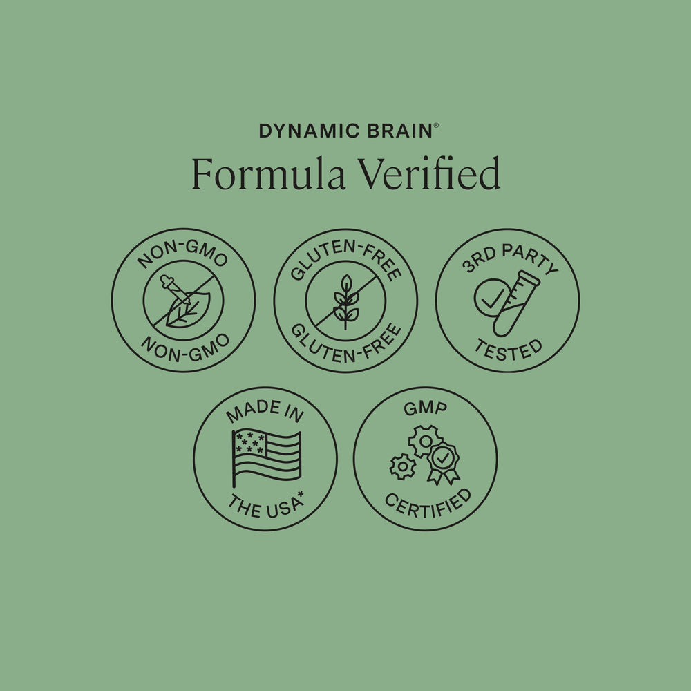 Stonehenge Health envase junto a sello cGMP garantizando control de calidad