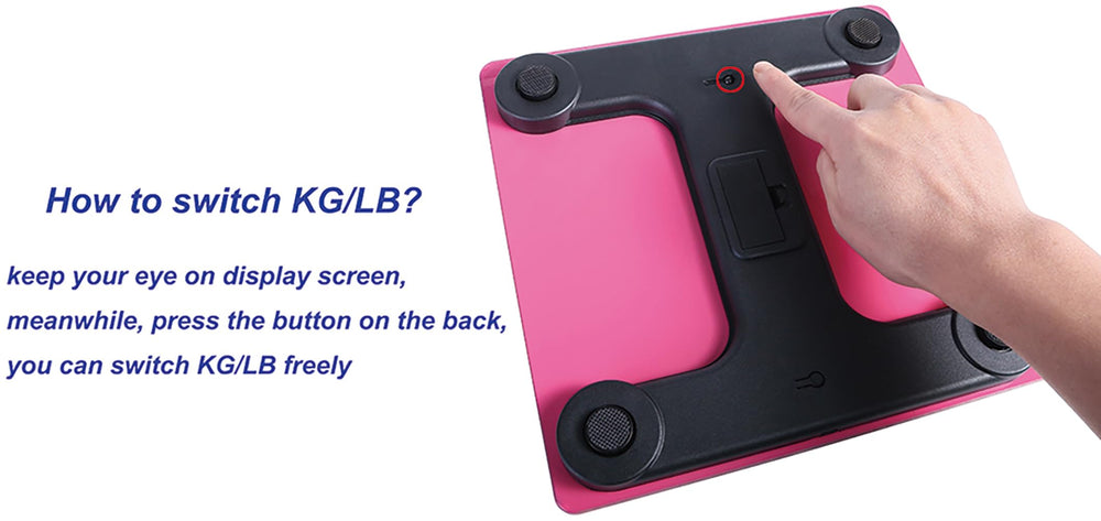stuymQI escala junto a pie para comparar tamaño compacto y estabilidad