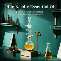 SU JUABA gotas de aceite sobre superficie que muestran pureza y textura