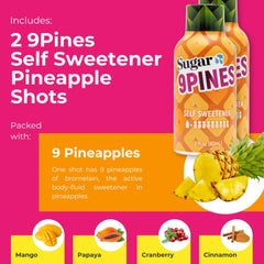 Sugar Splash etiqueta de ingredientes que destaca fabricación en EE. UU.
