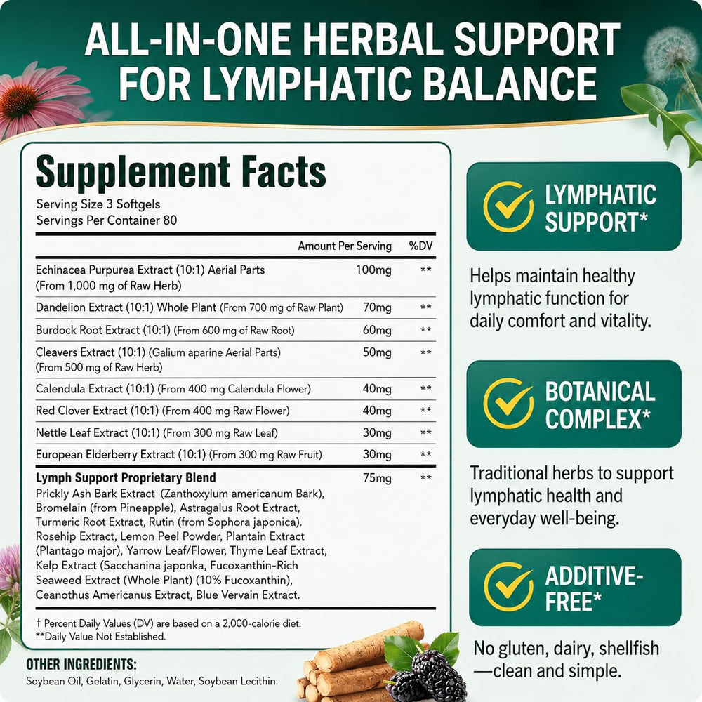 Suiyilary disposición del envase y contenido mostrando 240 softgels