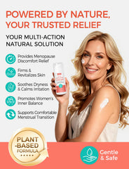 Sumrheya crema aplicada en el rostro para suavizar y calmar piel seca