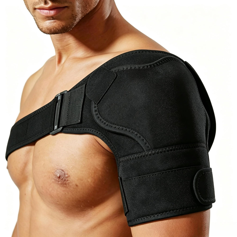 sundpik soporte de hombro frontal muestra ajuste cómodo