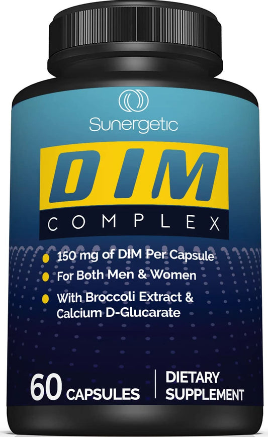 Sunergetic DIM, botella: dosis diaria para equilibrio hormonal suave