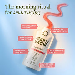 Detalle de la textura liposomal de Sunny Within que facilita absorción
