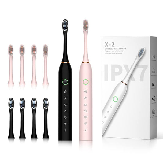 SUNPRO pack frontal con dos cepillos black y pink y beneficio doble cobertura
