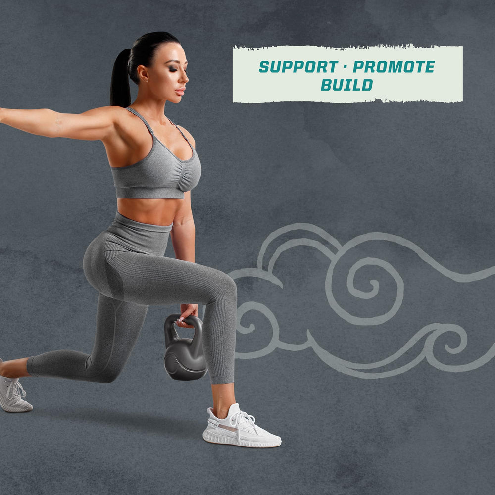 Sunwarrior creatina monohidrato polvo, envase de 30 porciones para uso mensual.