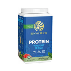 Sunwarrior batido vegetal preparado en vaso, opción neutra para añadir proteína