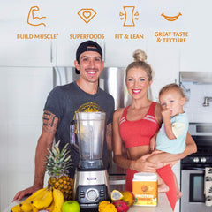 Sunwarrior etiqueta sin sabor: fuente de proteína limpia para uso diario.